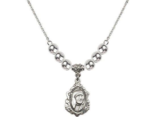 N32 Birthstone Necklace<br>St. Teresa of Calcutta