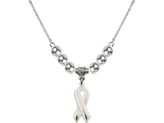 N32 Birthstone Necklace<br>Cancer Awareness