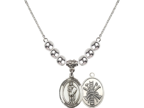 N32 Birthstone Necklace<br>St. Florian/Firefighter
