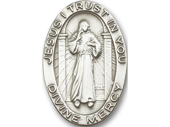 Divine Mercy<br>1074V - 1 1/2 x 1<br>Visor Clip