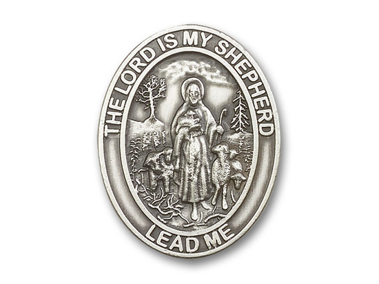 Lord Is My Shepherd<br>1090V - 1 5/8 x 1 1/4<br>Visor Clip