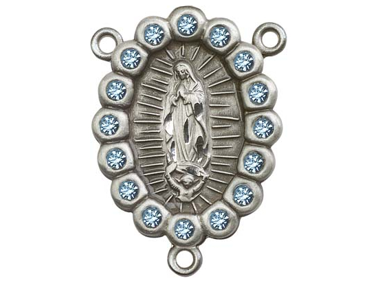 Our Lady of Guadalupe<br>2009FCTR - 7/8 x 1/2<br>Rosary Center