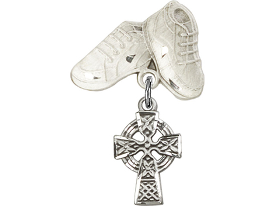 Celtic Cross<br>Baby Badge - 4133/5923