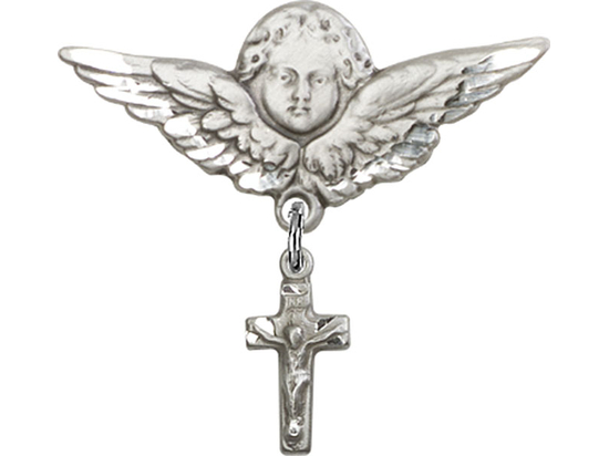 Crucifix<br>Baby Badge - 4134/0733