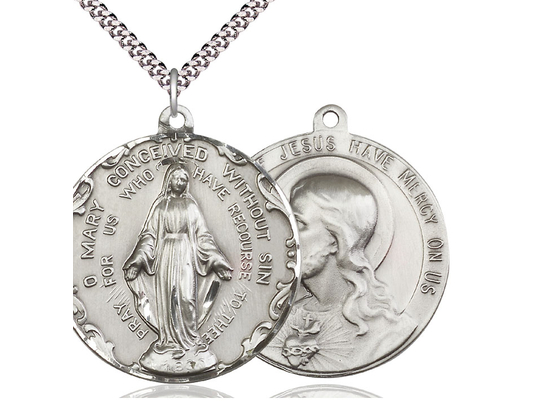 Immaculate Conception<br>Sacred Heart of Jesus<br>50-100/117 - 1 1/2 x 1 1/2