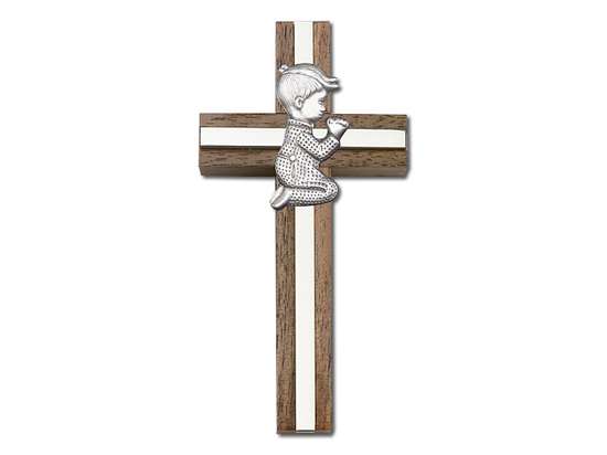 Praying Boy<br>5012 - 4 x 2<br>Wall Cross