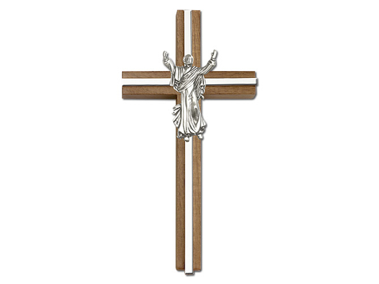 Contemporary Risen Christ<br>5030 - 6 x 3<br>Wall Cross
