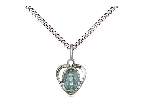 Miraculous Heart w/Epoxy<br>5401E - 3/8 x 3/8<br>Available in 2 Colors