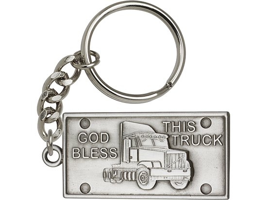 God Bless This Truck<br>5877SRC - 1 x 2 1/8<br>KeyChain