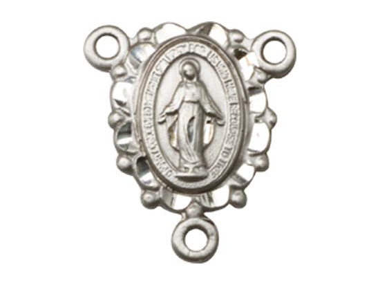 Miraculous<br>6040CTR - 5/8 x 3/8<br>Rosary Center