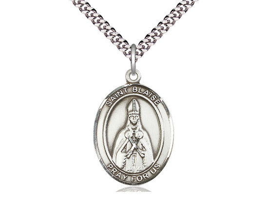 St Blaise<br>Oval Patron Saint Series<br>Available in 3 Sizes