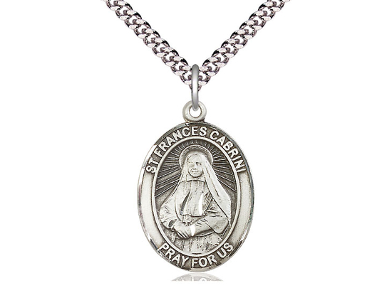 St Frances Cabrini<br>Oval Patron Saint Series<br>Available in 3 Sizes