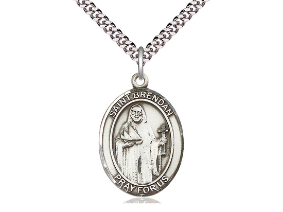 St Brendan the Navigator<br>Oval Patron Saint Series<br>Available in 3 Sizes