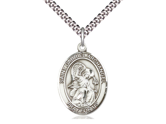 St Gabriel the Archangel<br>Oval Patron Saint Series<br>Available in 3 Sizes