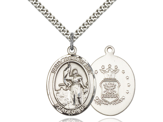 St Joan of Arc Air Force<br>Oval Patron Saint Series<br>Available in 2 Sizes