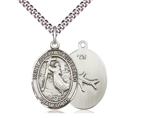 St Joseph of Cupertino<br>Oval Patron Saint Series<br>Available in 3 Sizes