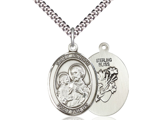 St Joseph<br>Oval Patron Saint Series<br>Available in 2 Sizes