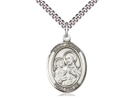 St Joseph<br>Oval Patron Saint Series<br>Available in 3 Sizes