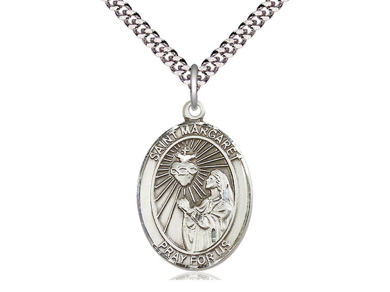 St Margaret Mary Alacoque<br>Oval Patron Saint Series<br>Available in 3 Sizes
