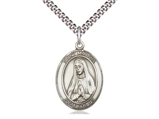St Martha<br>Oval Patron Saint Series<br>Available in 3 Sizes
