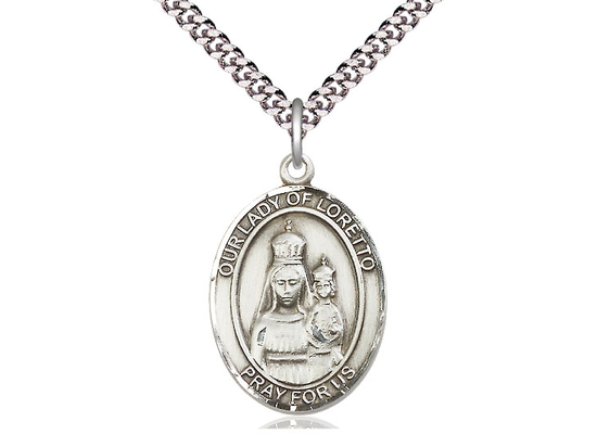 Our Lady of Loretto<br>Oval Patron Saint Series<br>Available in 3 Sizes