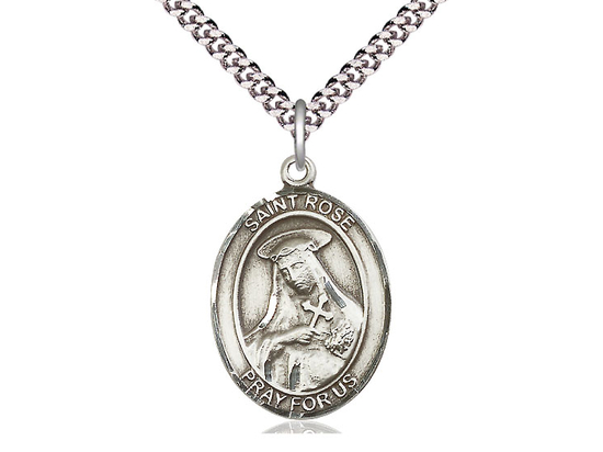 St Rose of Lima<br>Oval Patron Saint Series<br>Available in 3 Sizes