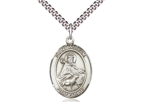 St William of Rochester<br>Oval Patron Saint Series<br>Available in 3 Sizes