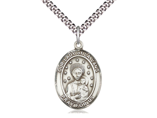Our Lady of la Vang<br>Oval Patron Saint Series<br>Available in 3 Sizes
