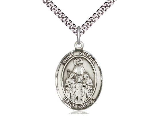 St Sophia<br>Oval Patron Saint Series<br>Available in 3 Sizes