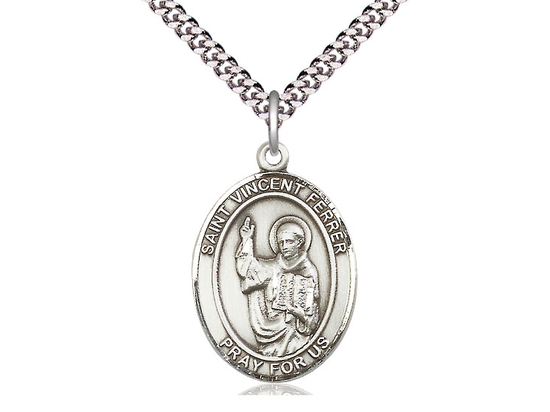 St Vincent Ferrer<br>Oval Patron Saint Series<br>Available in 3 Sizes