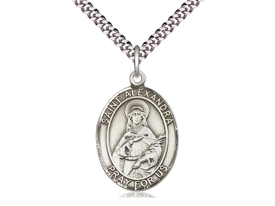 St Alexandra<br>Oval Patron Saint Series<br>Available in 3 Sizes