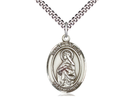 St Matilda<br>Oval Patron Saint Series<br>Available in 3 Sizes