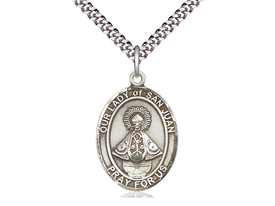 Our Lady of San Juan<br>Oval Patron Saint Series<br>Available in 3 Sizes