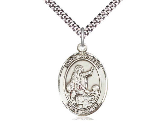 St Colette<br>Oval Patron Saint Series<br>Available in 3 Sizes
