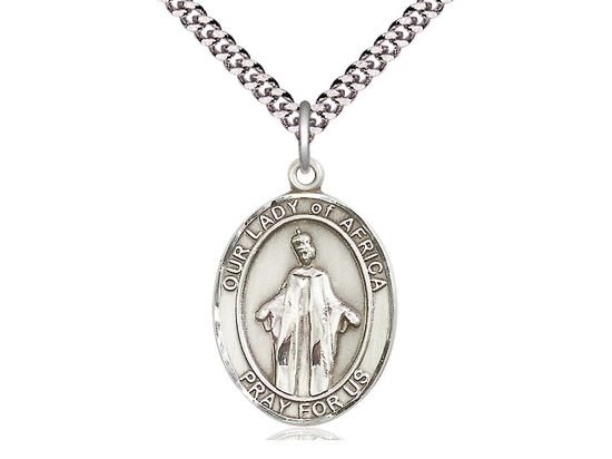 Our Lady of Africa<br>Oval Patron Saint Series<br>Available in 3 Sizes