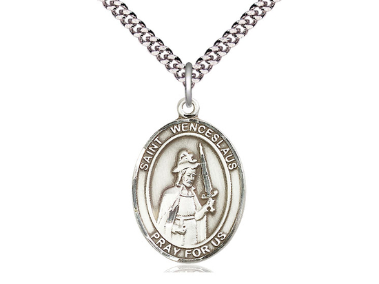St Wenceslaus<br>Oval Patron Saint Series<br>Available in 3 Sizes