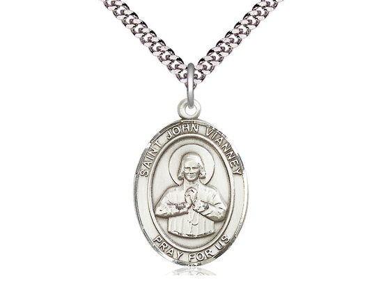 St John Vianney<br>Oval Patron Saint Series<br>Available in 3 Sizes