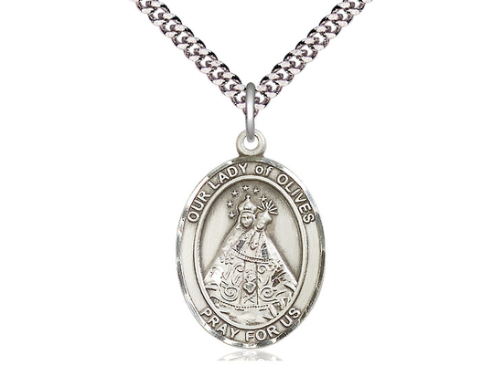 Our Lady of Olives<br>Oval Patron Saint Series<br>Available in 3 Sizes