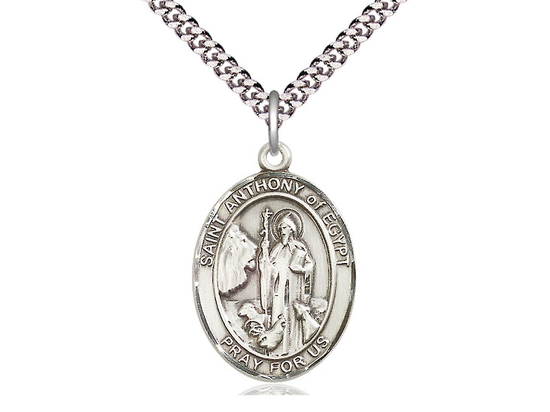 St Anthony of Egypt<br>Oval Patron Saint Series<br>Available in 3 Sizes