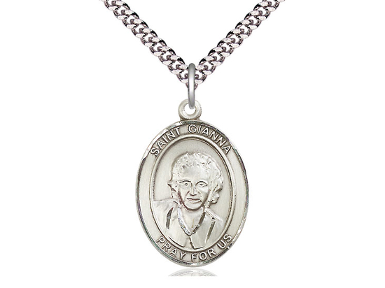 St Gianna<br>Oval Patron Saint Series<br>Available in 3 Sizes