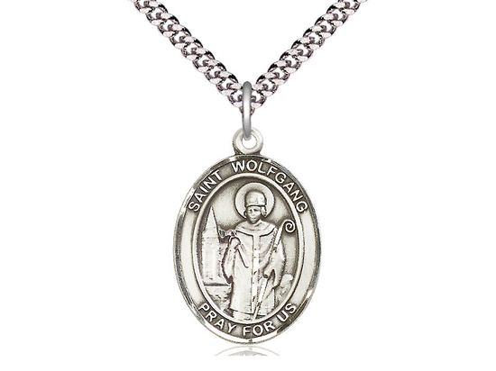 St Wolfgang<br>Oval Patron Saint Series<br>Available in 3 Sizes