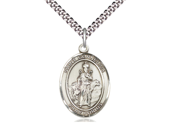St Cornelius<br>Oval Patron Saint Series<br>Available in 3 Sizes