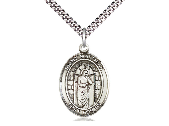 St Matthias the Apostle<br>Oval Patron Saint Series<br>Available in 3 Sizes