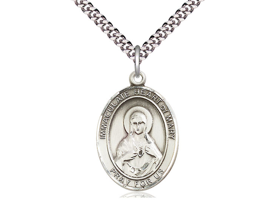 Immaculate Heart of Mary<br>Oval Patron Saint Series<br>Available in 3 Sizes