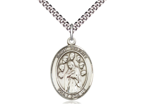 St Felicity<br>Oval Patron Saint Series<br>Available in 3 Sizes