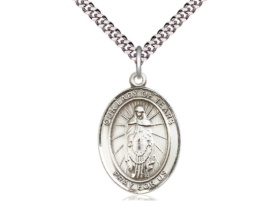 Our Lady of Tears<br>Oval Patron Saint Series<br>Available in 3 Sizes