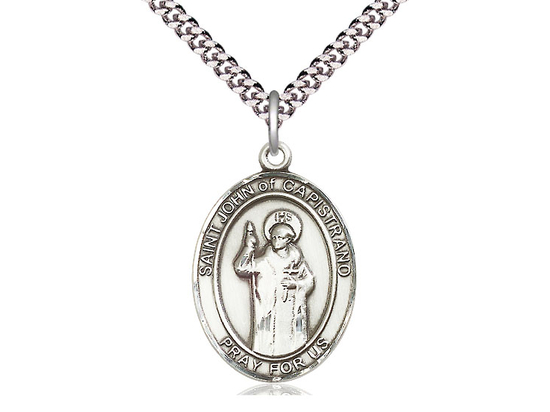 St John of Capistrano<br>Oval Patron Saint Series<br>Available in 3 Sizes