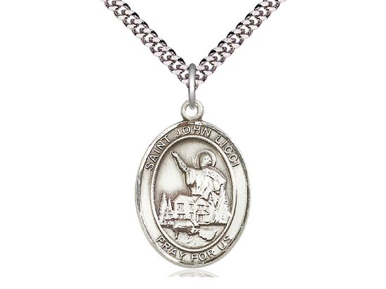 St John Licci<br>Oval Patron Saint Series<br>Available in 3 Sizes