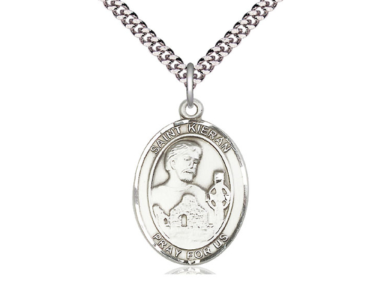 St Kieran<br>Oval Patron Saint Series<br>Available in 3 Sizes