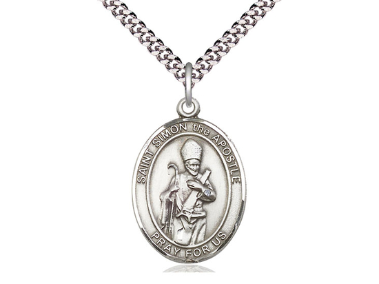 St Simon<br>Oval Patron Saint Series<br>Available in 3 Sizes